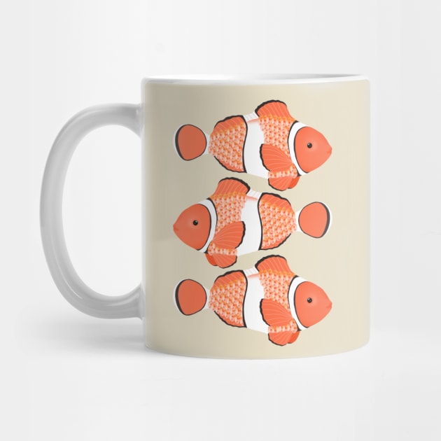 Clown fish - Mandarin Garnet by Aline Eg